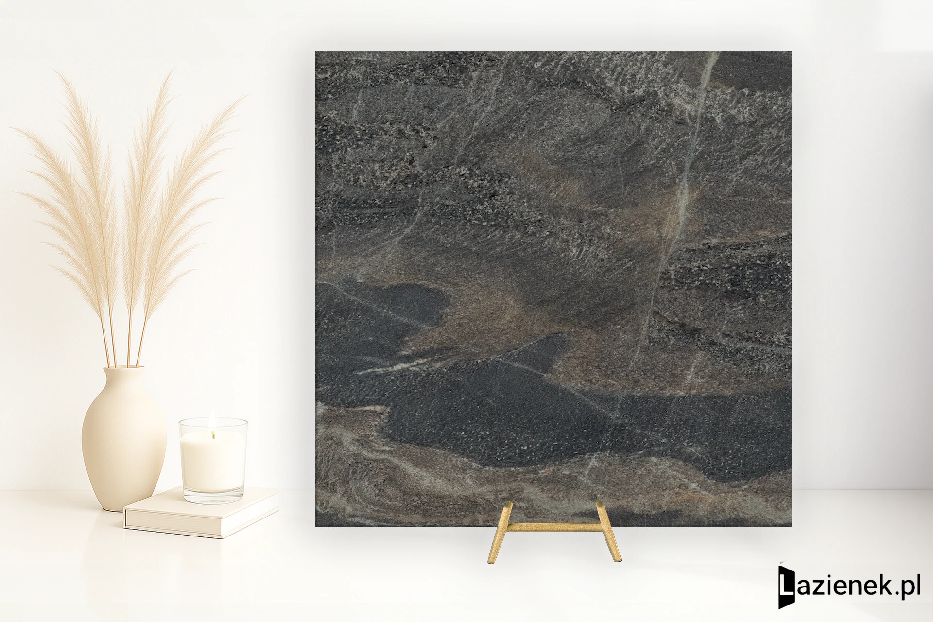 Graniti Fiandre Marble Lab Jatoba Brown półpolerowana 120x120 cm gr. 8 mm - płytka rektyfikowana / AL305X8120